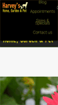 Mobile Screenshot of harveyshomeandgarden.com
